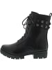 Tamaris Schnürstiefel Schwarz