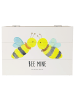 Mr. & Mrs. Panda Erinnerungsbox Biene Liebe mit Spruch in Weiß