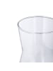 relaxdays Blumenvase in Transparent - (H)20 x Ø10,5 cm