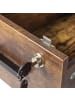 relaxdays Rollcontainer in Vintagebraun - (B)60 x (H)57 x (T)40 cm