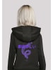 F4NT4STIC Hoodie Dragon lila in schwarz