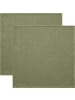 Erwin Müller Serviette 2er-Pack Krefeld in oliv