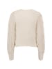 Zero  Strickpullover mit Stehkragen in Cream