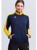 erima Liga 2.0 Praesentationsjacke in new navy/gelb/dark navy