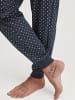 Calida Pyjama in saphir blue