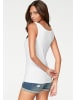 Vivance by Lascana Tanktop in weiß