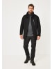 redpoint Wollmantel GILL in black
