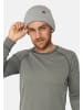 DANISH ENDURANCE Beanie Nordic Merino Fleece in hellgrau