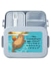 Mr. & Mrs. Panda Bento Box Otter Schwimmbad Pommes Design mit Sp... in Blau Pastell