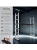 tectake Aluminium Multigerüst mit großer Arbeitsplattform