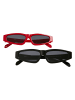 Urban Classics Sonnenbrillen in black/black+red/black