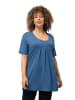 Ulla Popken Shirt in denimblau