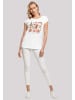 F4NT4STIC T-Shirt Weihnachten Vibes Cozy Cute Winter in weiß
