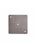 WohnDirect rutschfeste Duscheinlage 60x60cm BLASIC 1 in beige