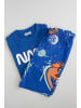 Coccodrillo Jungenpyjama in blau