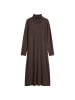 Marc O'Polo Rollkragen-Strickkleid slim in Burnt Coffee