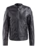 CBL Herren Lederjacke  in schwarz
