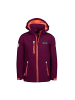 Trollkids 3 in 1 Funktionsjacke Preikestolen in mulberry