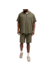 Jack and Jones Hemd Global Waffle Resort Shirt in Oliv