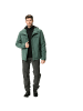 Vaude MENS YARASWARM RAIN JACKET in Tannengrün