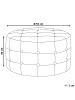 Beliani Pouf TAMPA in Grün - (W) 55 x (H) 30 x (L) 55 cm