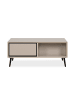 CALICOSY Couchtisch ARONA in Taupe - (W) 94  x (H) 40  x (L) 55  cm