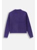 Coccodrillo Pullover mit Reißverschluss in violett
