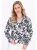 Usha Women Shirt in navy