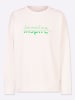 Heine Sweatshirt in ecru