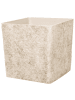 Beliani Outdoor Blumentopf THALASSA in Beige - (W) 44 x (H) 44 x (L) 44 cm