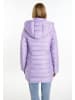myMo Damen Leichte Steppjacke in Lavendel