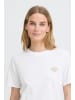 Pulz Kurzarm-Bluse PZCORAL Regular fit in Bright White