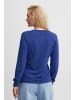 PULZ Jeans Strickjacke PZSARA Regular fit in Dazzling Blue Melange