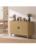 VASAGLE Sideboard Miriana in Tan - (B)40 x (H)75 x (T)140 cm