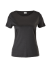 s.Oliver BLACK LABEL T-Shirt kurzarm in Schwarz