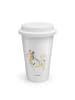 Mr. & Mrs. Panda To Go Becher Hund Australien Shepherd ohne Spruch in Weiß