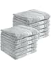 REDBEST Frottier Handtuch 12er-Pack Chicago in silber