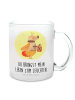 Mr. & Mrs. Panda Tasse Glühwürmchen mit Spruch in Transparent
