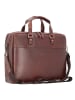 Leonhard Heyden Roma Aktentasche Leder 41 cm Laptopfach braun