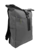 EGOMAXX Toploader Rucksack Rolltop City Backpack in Grau-2