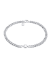 KUZZOI Armband 925 Sterling Silber Smiling Face, mit Smiling Face in Silber
