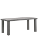 Beliani 5-tlg Gartentisch Set TARANTO in Grau