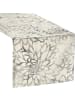 Sander Jacquard, Baumwollmischung Tischläufer Dolce in natur-silber