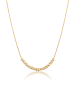 Elli Halskette 925 Sterling Silber Geo, Kugel in Gold