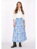 DreiMaster Vintage Women Skirt in blue