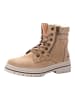 Camel Active Schnürboot mit warmem Wollfutter in Beige