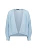 Zero  Cardigan offener Style in Soft Chambray Melange