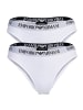 Emporio Armani Slip 2er Pack in Weiß