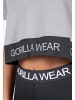 Gorilla Wear Colby Cropped T-Shirt - Grau