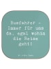 Mr. & Mrs. Panda Untersetzer Spruch Busfahrer Held mit Spruch in Meeresbrise